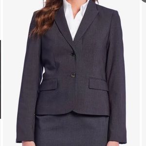 Calvin Klein charcoal blazer. Size 4.